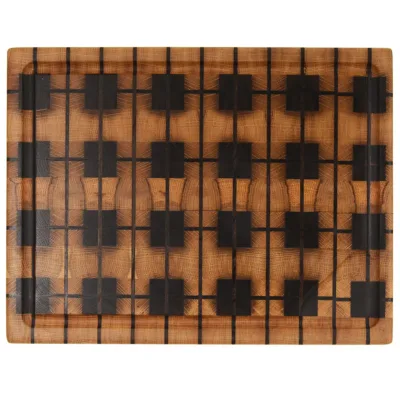 Skærebræt af eg og røget eg