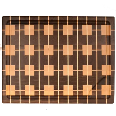 Skærebræt i mønsterdesign.