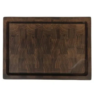 296 skærebræt i valnød 30x43cm - front