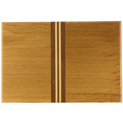 Serverings bræt nr 173 - 22x33x16 af eg, valnød og ahorn