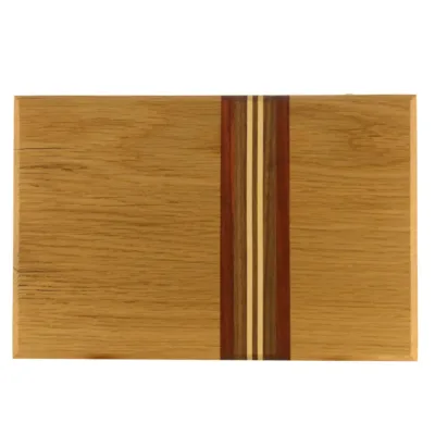 Serverings bræt nr 174 - 21x32x16 af eg, pakuak, valnød og ahorn
