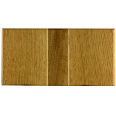 Serverings bræt nr 193- 18x36x15 af eg, valnød og ahorn